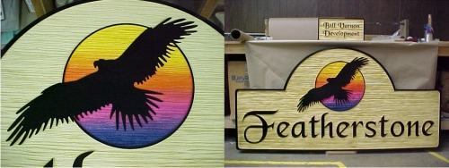 Multi-color background paint fading