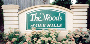 The Woods Sign