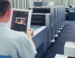 Heidelberg Speedmaster 52 6 Color with Aqueous Coating