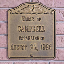 House Plaque