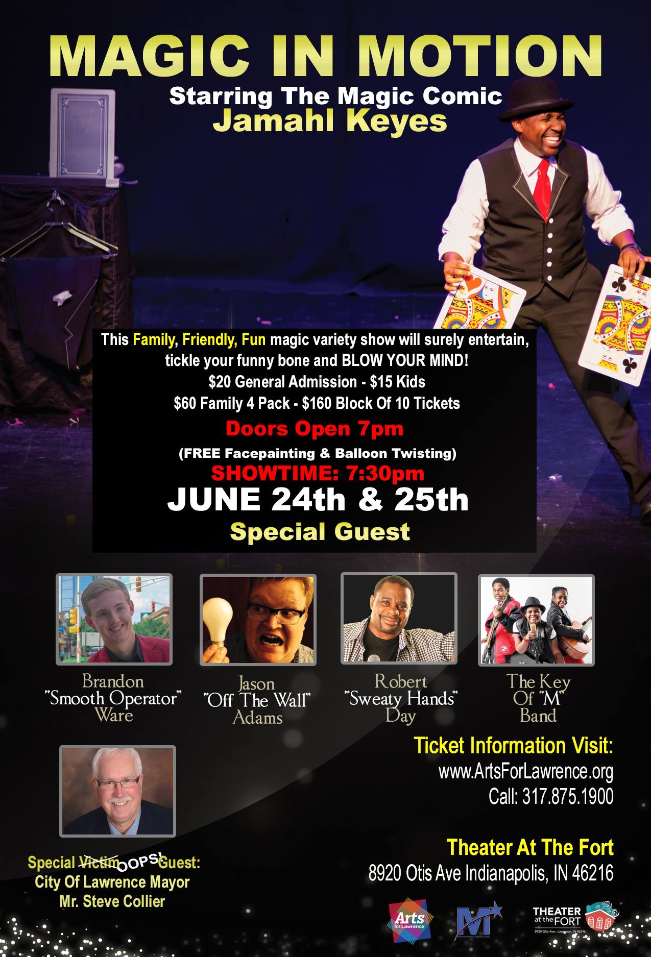 MAGIC IN MOTION starring Jamahl Keyes
