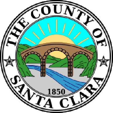 X33391 - Carved Wood Plaque of the Seal of Santa Clara County, California