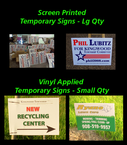 Temporary Signs