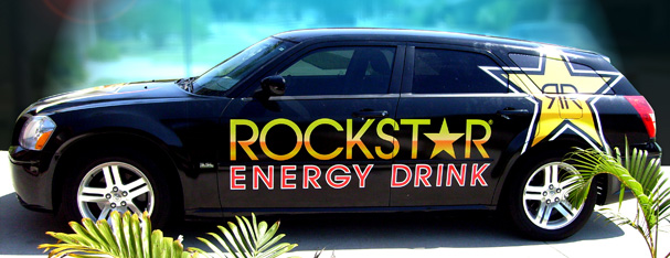 Vehicle Graphics - Dodge Car Wrap