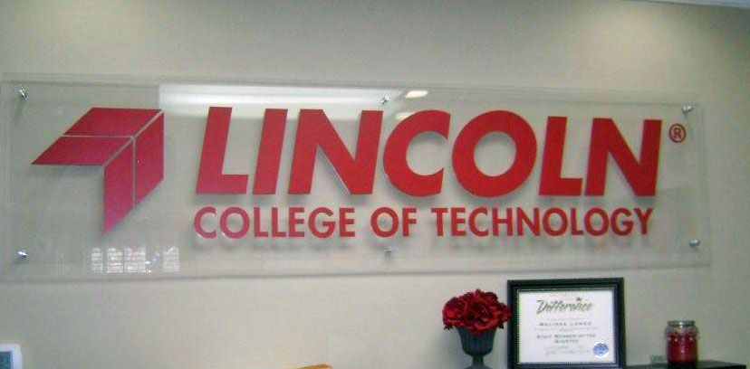 Lobby Sign - Lincoln College