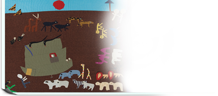 Quilted Messages: Noah's Ark