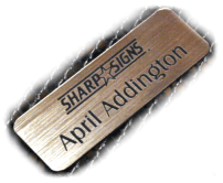 Engraved Signs