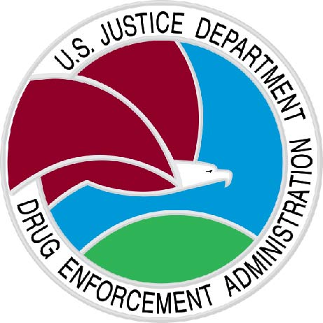 U30371 - Drug Enforcement Administration (DEA) Seal Carved Wood Wall Plaque