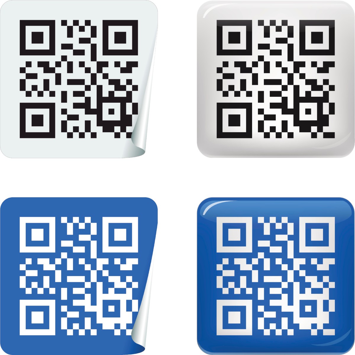 QR code stickers or labels printed by Strategic Factory in Owings Mills, Maryland