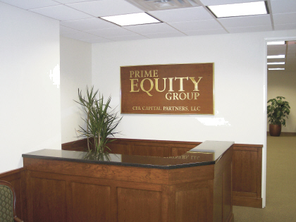 Corporate Wood Plaque