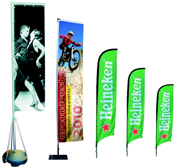 Teardrop and Sail (Feather) Banners