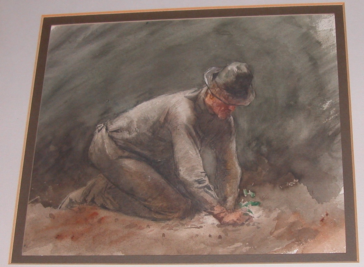 Old Man Painting