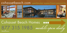 Cohasset Beach Site Sign