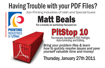 January 2011: Pitstop Workshop