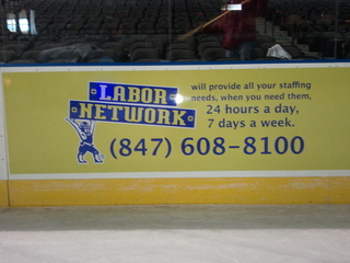 Labor Networks Dasher Board
