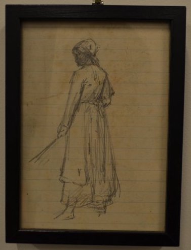 Girl with Broom