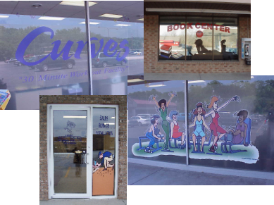 Vinyl Window Graphics &amp; Digital Printed Graphics