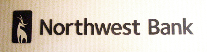 NW Bank Dimensional Lettering