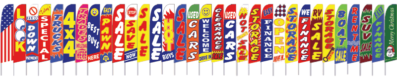 14ft. Premade Flags