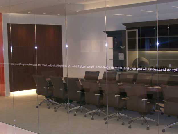 RTA ON OFFICE GLASS