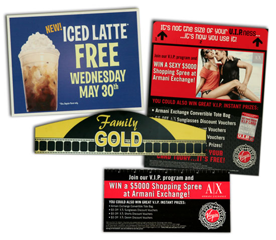 POINT OF PURCHASE SIGNS ( POP )