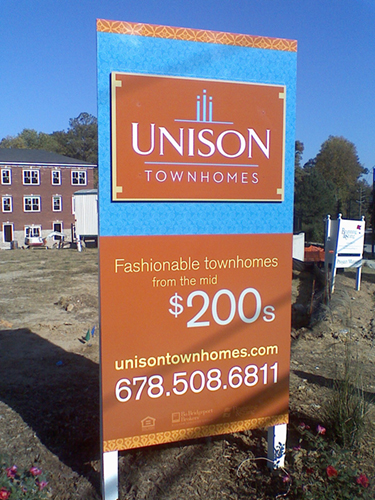 Two Post Sign