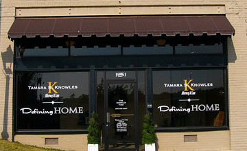 Vinyl Window Lettering