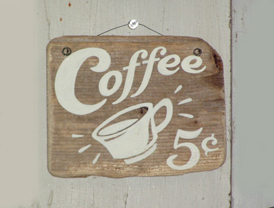Coffee 5 cents