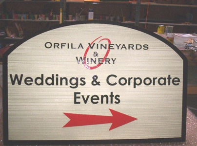 M1240 -  Commercial Directional or Identification Sign