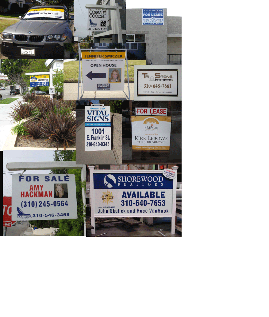 Real Estate Signs