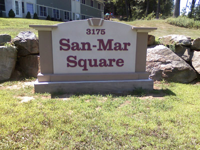 Custom Out door Monument Sign
