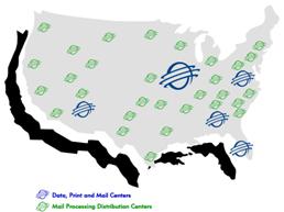 DMC map, print to mail, print to email, print to fax, print to web, payment, epayment