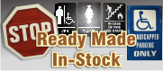 Standard In-Stock Signs