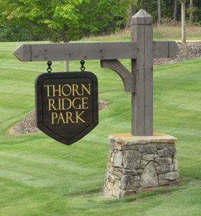 Wood Routed Signs