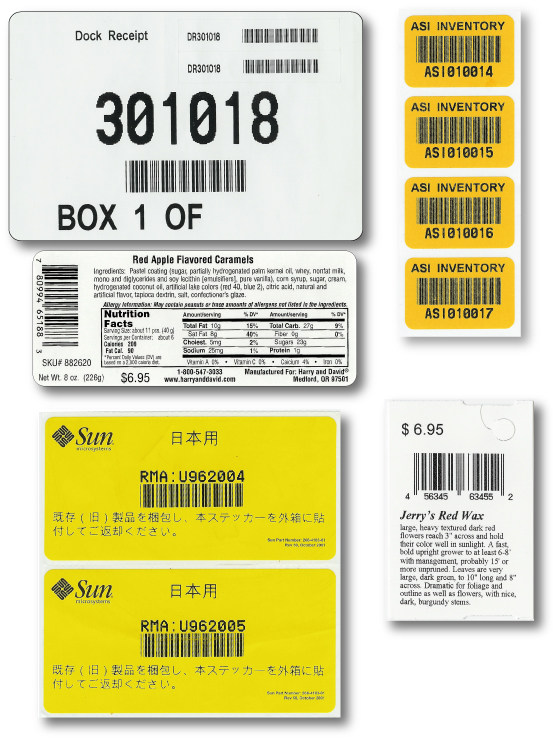 Barcode Labels