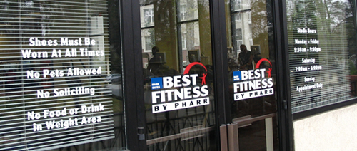 Logos on Doors