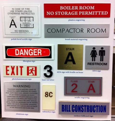 Traffic and Property Restriction Signs