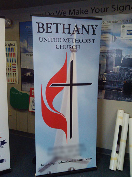Custom Banners Louisville Ky J Town Shively Okolona The Highlands Church Banners