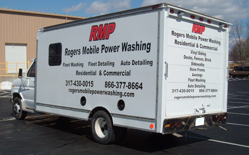 Box Truck Lettering
