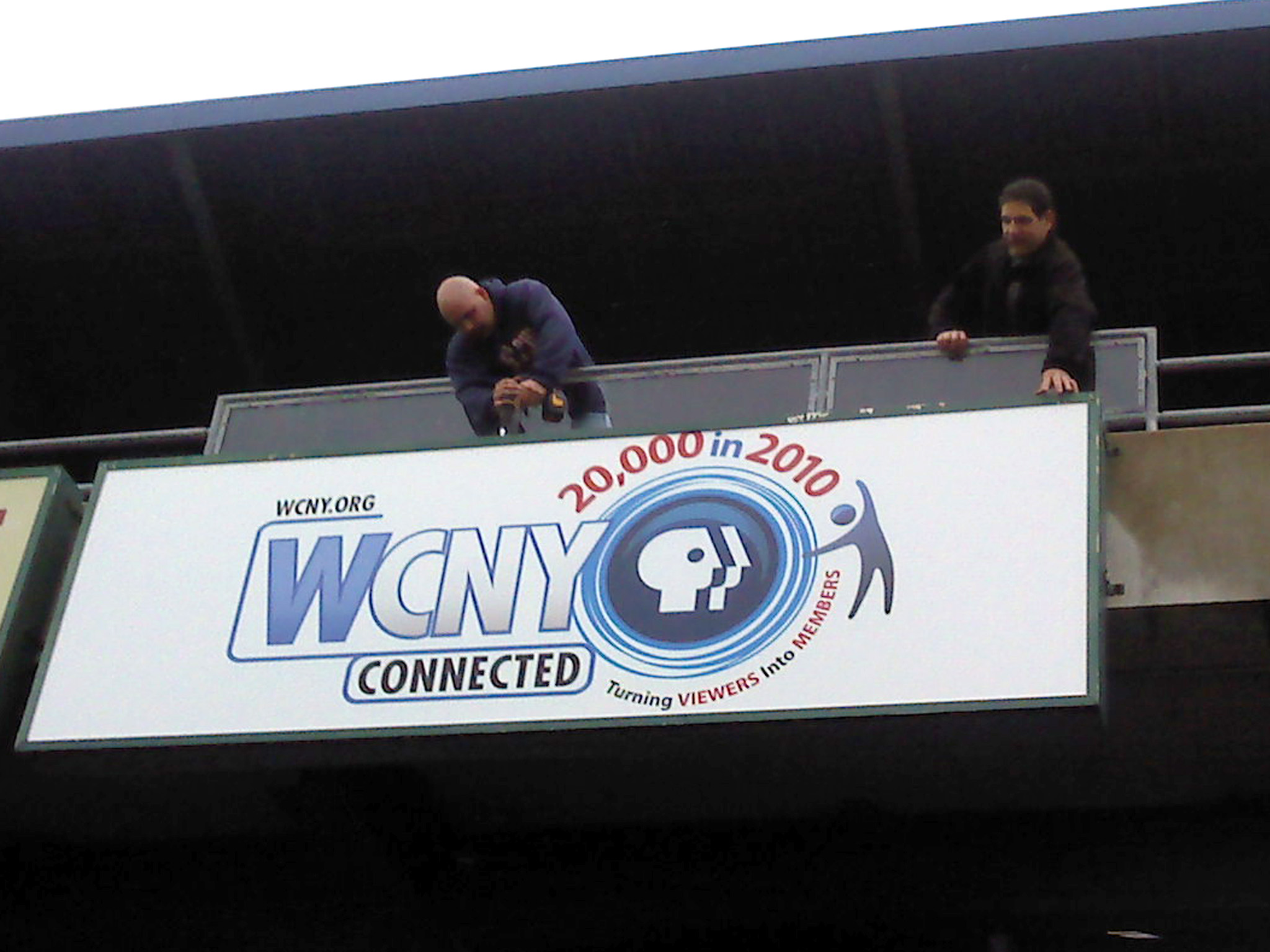 Alliance Bank Stadium Sign 1