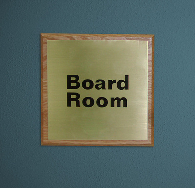 Engraved Sign