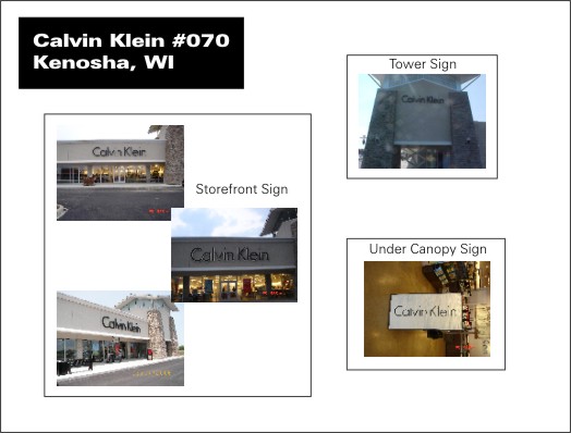 Calvin Klein - Kenosha, WI