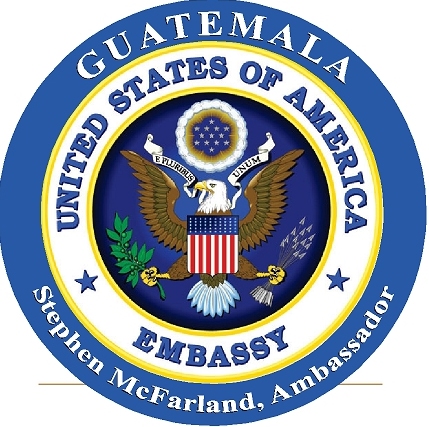 U30324 - US State Department Seal Embassy Personalized (with Country) Carved Wood Wall Plaque