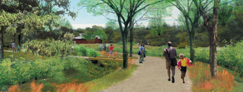 Proposed Entrance Path