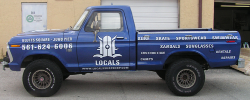 Locals Surf Shop Pickup