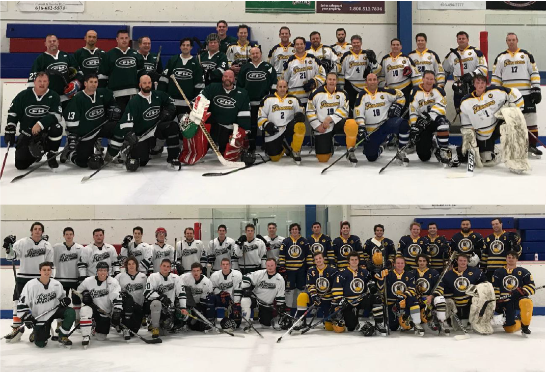 Friends and Rivals Gather for Alumni Hockey Games