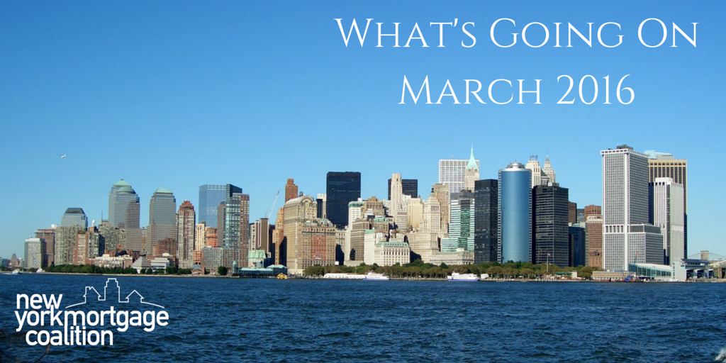 What's Going On: March 2016