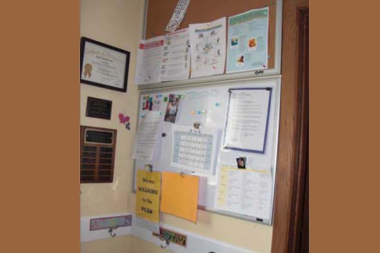 Parent Information Board