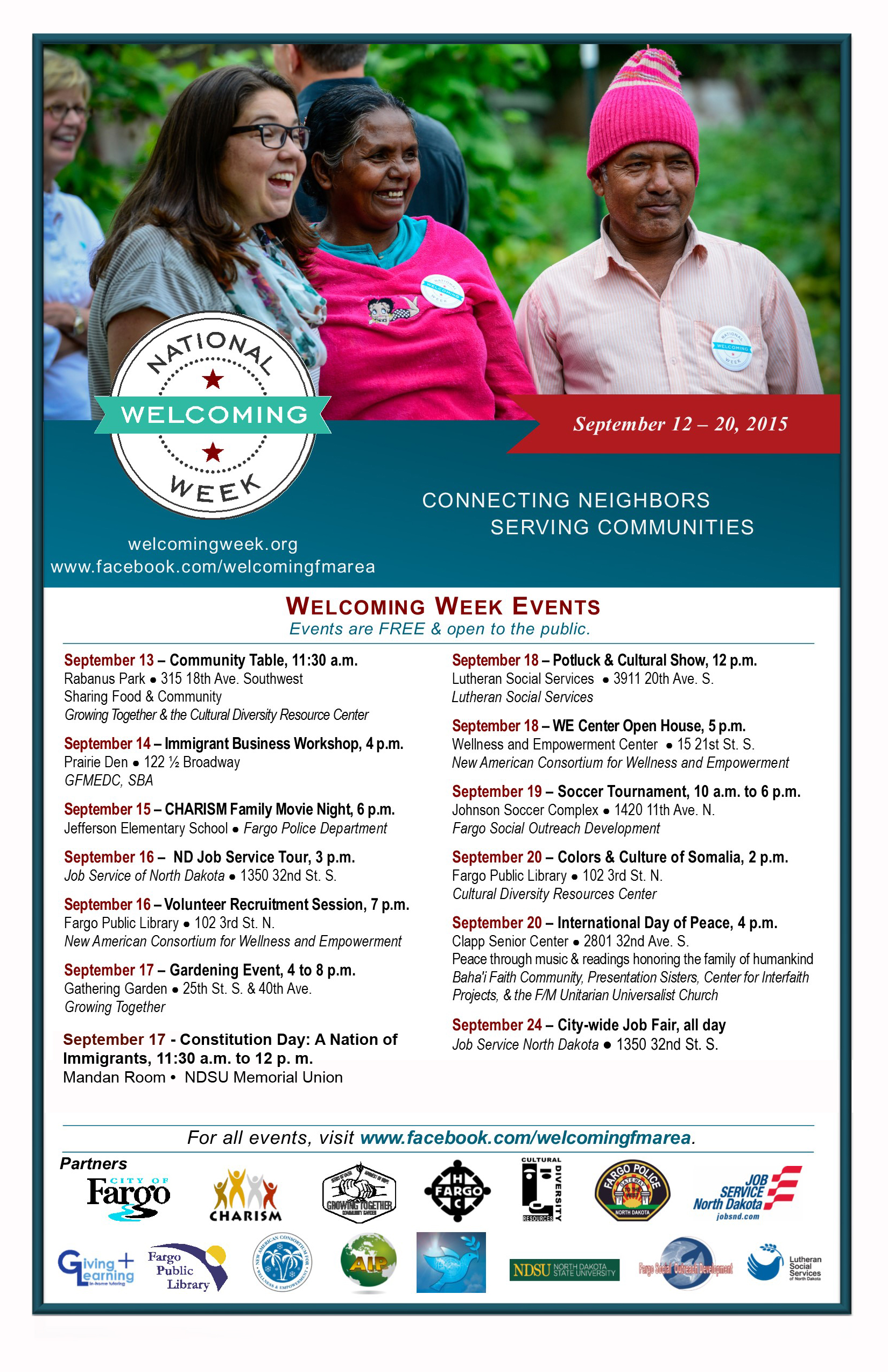 LSS helps host Welcoming Week in September