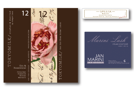 Bath & Body product labeling